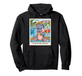 Cute Baby Pgymy Hippo Tarot Cards Fun The Water Park Manager Pullover Hoodie