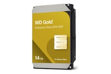 WD Gold WD142KRYZ - 14 TB - HDD - 7200 rpm - SATA 6Gb/s