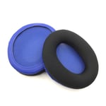 Earpads Coussinets de Rechange Coussinets d'oreille Oreillette de Remplacement Coussins en Mousse pour Casque Kingston HYPERX Stinger Smart Edition 7.1 PC filaire sans fil Version S Head Beam Pad Mesh Casque Cover, Black Blue Net Blue Base