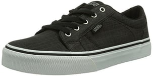 Vans Y Bishop, Baskets Mode Mixte Enfant - Noir (Textile H 14 Ey9), 27 EU