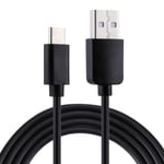 PS5 Playstation 5 Laddkabel Handkontroll USB-C 1.2M Svart 1-Pack