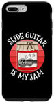 Coque pour iPhone 7 Plus/8 Plus Slide Guitar Is My Jam, Guitariste Lap Steel, Musicien