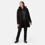 Regatta Womens Yewbank II Size UK 16L Waterproof Parka Coat Hood Black