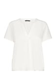 Vero Moda Vmmymilo Ss V-Neck Top Wvn Ga Vit