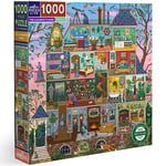 eeBoo- Piece&Love: The Alchemist's Home-1000 pc 1000 pièces – La Maison de l’alchimiste Fascinant en Carton recyclé – Puzzle Adulte de qualité supérieure-PZTAST