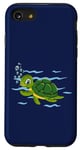 Coque pour iPhone SE (2020) / 7 / 8 Tortue de mer, tortue de mer ou tortue pour enfants