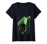 Marvel Infinity War Incredible Hulk Jump Smash V-Neck T-Shirt