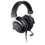 L33T GJERMUNDBU Gaming Headset, Over-Ear Gaming Headphones with Microphone for PS4, Xbox One, Nintendo Switch & PC Gaming Headset - Microphone with Noise Cancelling, RGB Lighting in the Earcup.