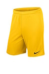 Nike Men League Knit (No Briefs) Shorts - Black/(Volt), X-Large