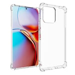 Motorola Moto Edge 40 Pro 5G - Shockproof gummi cover - Transparent