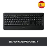 AUCUNE Claviers Logitech K800 Clavier sans Fil avec Rétro-Eclairage, 2.4GHz Récepteur USB Unifying, Touches Gravées au Las 266997