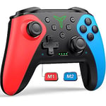 HASACOOL Wireless Switch Controller for Nintendo Switch/Lite/OLED Controller, Switch Controller with a Mouse Touch Feeling on Back Buttons, Extra Switch Pro Controller with Wake-up,Programmable, Turbo