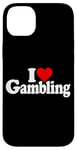 Coque pour iPhone 14 Plus I LOVE HEART GAMBLING CASINOS PARIS TRADING LAS VEGAS