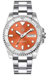 Spartos Maximus Sapphire Orange Sunray SPW8304 - Orange kvarts herreur