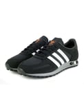 ADIDAS LA TRAINER - BLACK / WHITE / RED - ID4308 - UK 9 EU 43 1:3