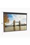 120" Electric Projection Screen With Remote Control