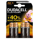 MN1500B4PP Plus Power Battery 4 Pieces AA High Performance For Toys By Duracell