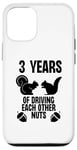 Coque pour iPhone 14 3 ans à se rendre dingues, femme, mari, mariage