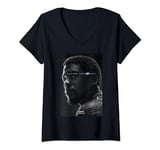 Marvel Avengers: Endgame Black Panther Avenge The Fallen T-Shirt avec Col en V