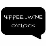 ‘Yippee…Wine O Clock’ Speech Bubble Photo Booth Prop