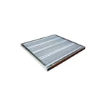 K2O Base pour Montage de Douche Solaire Como 70,5x66,5x3,5cm Compatible Douches Démontables Antidérapante avec Pièces de Montage