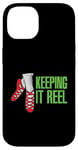 Coque pour iPhone 14 Keeping It Reel Irish Stepdance Irlande Danse traditionnelle