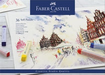 Faber-Castell Creative Studio Soft Pastels, Multicoloured, Cardboard Wallet Of 3