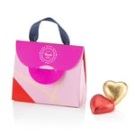 Venchi - Mini Bag with 6 Chocolates Valentines, Milk and 75% Extra Dark Flavor, Gluten Free, Valentine's Day Collection, 40 g, Gift Idea