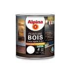 Peinture spéciale bois Banc satin 0.5L ALPINA microporeux protège décor lessivable