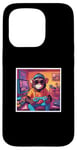 iPhone 15 Pro Fun Kid Monkey Playing Video Games Gamer Art Gift Graphic Case