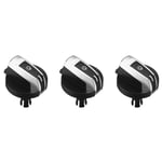 3 Pièce Série Bouton de Commutateur Phare Voiture pour 5/7 X3 X4 F01 F02 F03 F10 F18 F07 F06 F25 F26 Noir