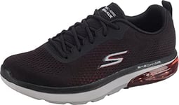 Skechers Homme Go Walk Air 2.0 Basket, Textile Noir et Rouge Noir synthétique, 41 EU