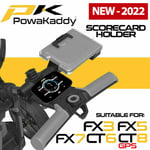 PowaKaddy Universal Scorecard Holder - NEW! 2023 (Fits: FX3, FX5, FX7, CT6, CT8)