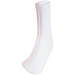 adidas H32424 JACQ TREF CREW Socks Unisex Adult white/clear pink Size M