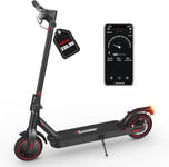 iScooter Electric Scooter, i9 Electric Scooters Adult, 8.5”Solid Tires, 30km Range, 3 Speed Mode, Foldable Electric Scooters with APP, Double Braking System for Adults and Teens