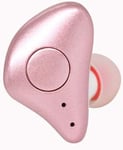 Sans Fil Bluetooth Casque Étanche Sport In-Ear Stéréo Haute Fidélité Ultra-Petit Mini Bluetooth Écouteur Rose