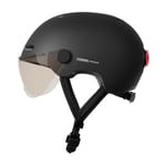 Cosmo Fusion - Casque avec éclairage Vélo Arrière Intelligent et Connecté - Feu Stop, Detection de Chute Automatique, Partage de trajet - Neuf