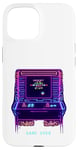 Coque pour iPhone 15 Manette de jeu d'arcade rétro classique