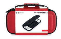 Pochette de transport BigBen pour Nintendo Mini Switch Rouge