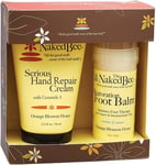 The Naked Bee Orange Blossom Hand & Feet Gift Set. Serious Repair Hand Cream & &