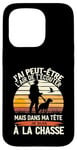 Coque pour iPhone 15 Pro Cadeau idée Drôle Chasseur Homme Chasseur Humour Chasse