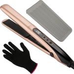 Hair Straightener for Women Flat Iron Hair Straighteners and Curler 2 in 1 Ceram