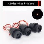 Diode laser à tête laser,ligne à point rouge,tube laser semi-conducteur en cuivre,diamètre extérieur 6mm,9mm,3V,5V,5mW - Type Style 9