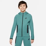 Nike Hettegenser Nsw Tech Fleece 24 - Turkis/sort Barn Hettegensere unisex