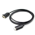 Convertisseur HDMI vers VGA,câble adaptateur mâle 1080p pour ordinateur portable,budgétaire HDTV Dnomebook - Type HDMI2VGA CABLE-1.2m