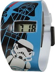 Star Wars Tempête Gendarme Et Darth Vader LCD Digital Large Sangle Rétro Montre