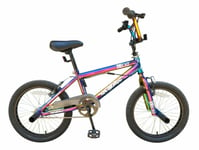 XN Beast 18" Freestyle BMX Bike Kids Boys 360 Gyro Stunt Neo-Chrome Jet Fuel