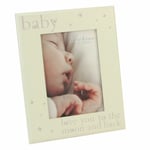 Bambino Cream Baby Love You Too Moon & Back 5 x 7" Photo Frame