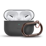 Elago Hang Case (AirPods Pro) - Tummanharmaa