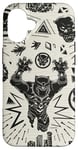 Coque pour iPhone 16 Encre Marvel Black Panther Wakanda Forever